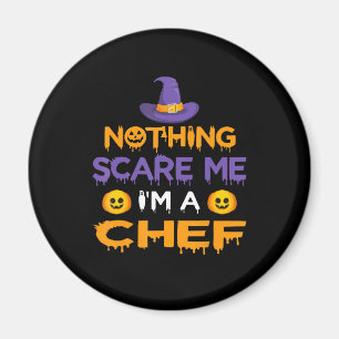 Nichts kümmert mich im Koch Witziges Halloween-G Magnet