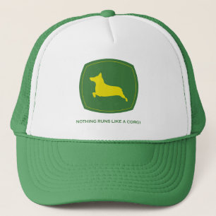 Nichts läuft wie ein Corgi-Hut Truckerkappe
