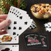 Nichts läuft wie ein reiner Traktor-Rentier Spielkarten (In Situ)