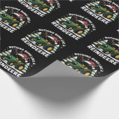 Nichts läuft wie ein reiner Weihnachtslehrer Geschenkpapier (Ecke)