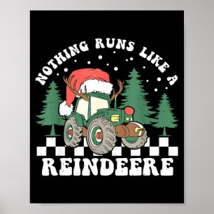 Nichts läuft wie ein Rentier Lustiges Weihnachten  Poster