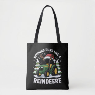 Nichts läuft wie ein Weihnachtstraktor von Rentier Tasche