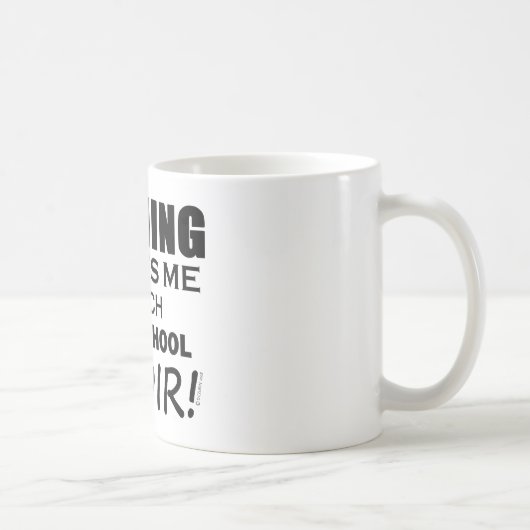 Nichts macht mich zum Choreografen Kaffeetasse (Rechts)