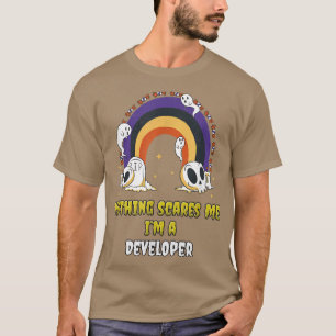 Nichts macht mich zum Entwickler T-Shirt