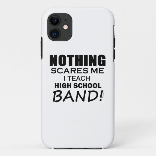 Nichts macht mir Sorgen! Ich bin Banddirektor! Case-Mate iPhone Hülle (Rückseite)