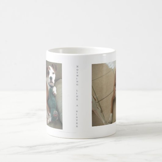 Nichts mögen eine Schwester, einen PU und ein Verwandlungstasse (Mittel)