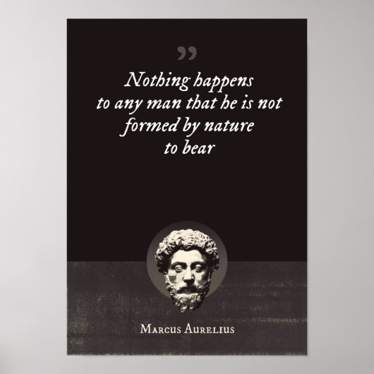 Nichts passiert einem Menschen, der sich nicht geb Poster (Vorne)