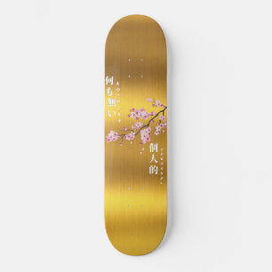 Nichts Persönliches - Cherry Blossom Gold Edition Skateboard