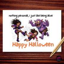 Nichts Persönliches Ich mag es Halloween am Leben