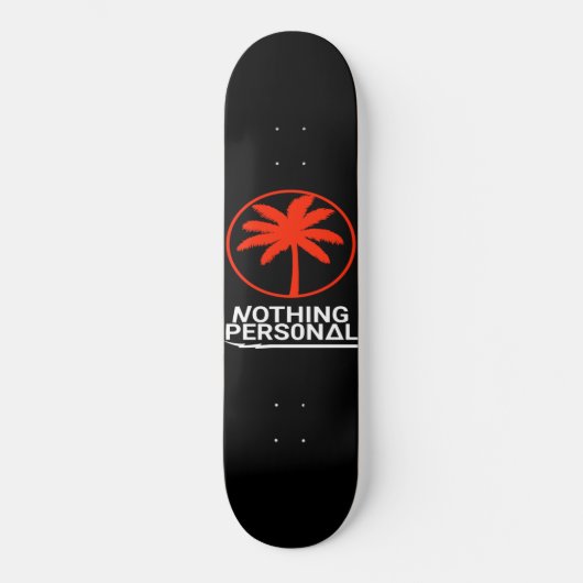 Nichts Persönliches Logo-Skateboard Skateboard (Vorderseite)
