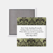 Nichts Persönliches Magnet (Vorderseite/Rückseite)