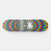 Nichts Persönliches Psychedelisches Skateboard (Horizontal)