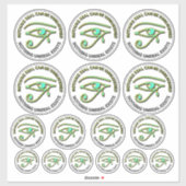 Nichts Real kann bedroht werden Aufkleber (Blatt)