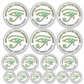 Nichts Real kann bedroht werden Aufkleber (Vorderseite)