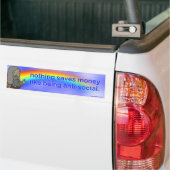 nichts rettet Geld… Autoaufkleber (Auf Lkw)