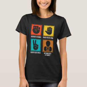 Nichts schlägt Anwalt Cool Anwalt Anwalt Rechtsanw T-Shirt