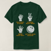 Nichts schlägt Bowling T-Shirt (Design vorne)