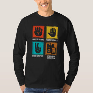 Nichts schlägt den Buchhaltern CPA-Buchhalter T-Shirt