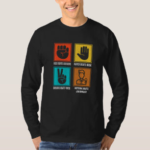 Nichts schlägt Journalisten Reporter Kolumnist Pre T-Shirt