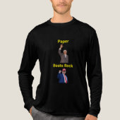 Nichts schlägt Schere  Tri-Blend Shirt (Vorderseite)