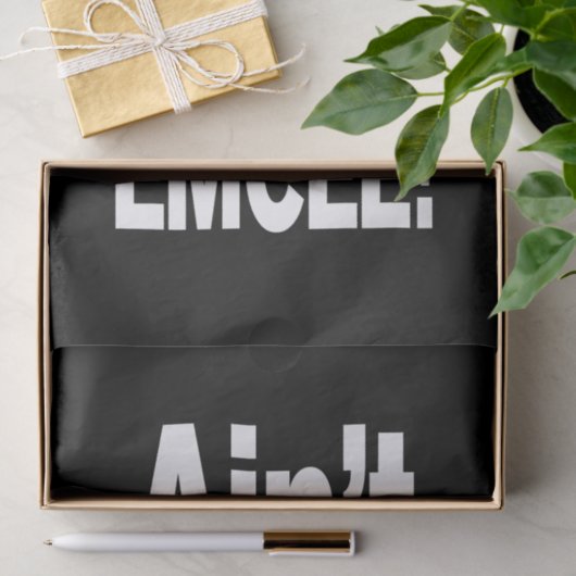 Nichts Schlimmeres als ein Wack EMCEE! Seidenpapier (Geschenk)