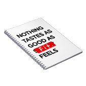 Nichts schmeckt so gut, wie GEEIGNET - Inspiration Notizblock (Rechte Seite)