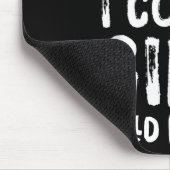 Nichts schreckt mich, ich trainiere Mädchen-Feldho Mousepad (Ecke)