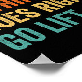 Nichts stimmt - Bodybuilding Poster (Ecke)