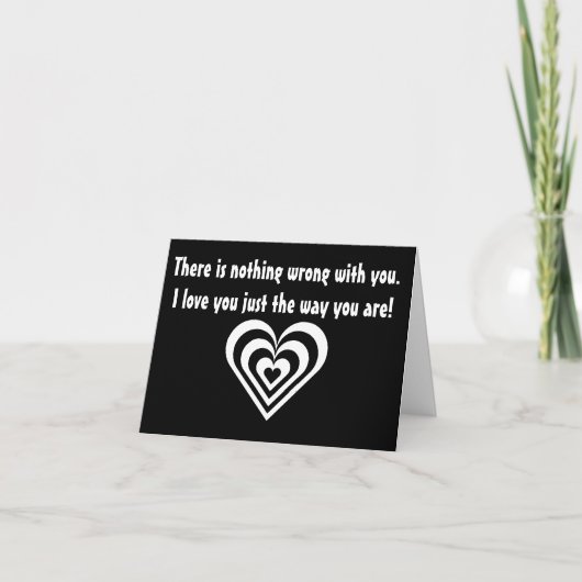 Nichts stimmt mit dir nicht! karte (Vorderseite)