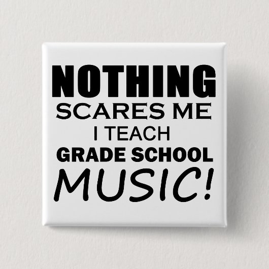 Nichts stört mich als Schulmusik Button (Vorderseite)