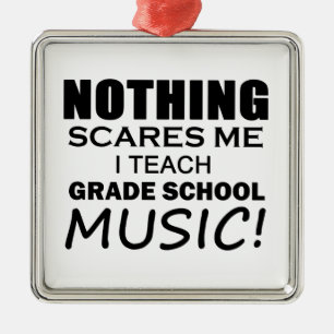 Nichts stört mich als Schulmusik Ornament Aus Metall