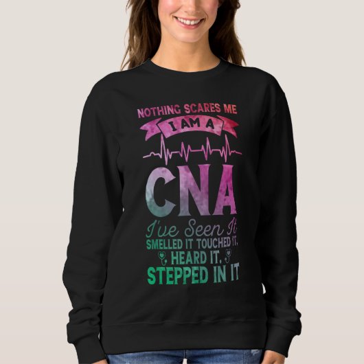 Nichts stört mich CNA Nurse Job Lover Funny CNA Sweatshirt (Vorderseite)