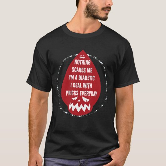 Nichts stört mich, ich bin ein DIabetisches Funny  T-Shirt (Vorderseite)