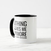 Nichts stört mich mehr, ich bin Admin Manager Tasse (Vorderseite Links)