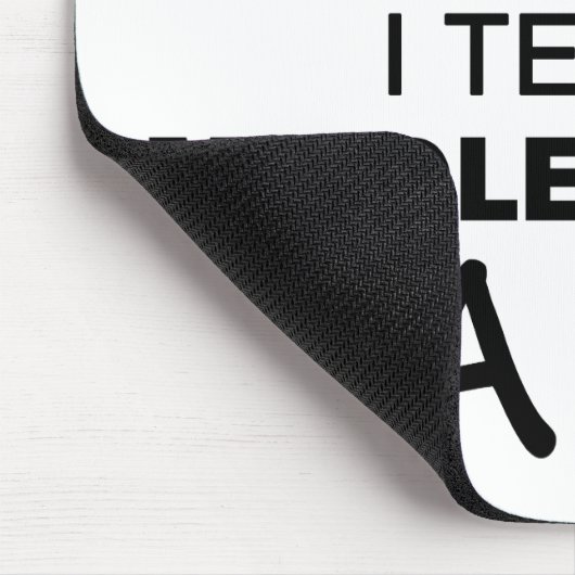 Nichts stört mich Mittelschulband Mousepad (Ecke)