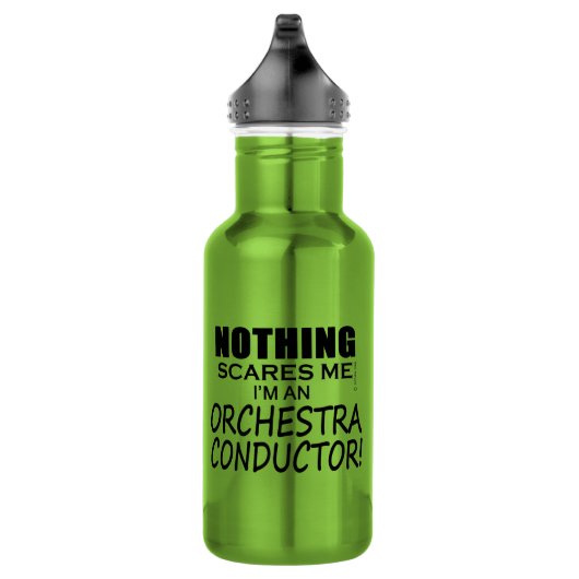 Nichts stört mich Orchesterdirigent Edelstahlflasche (Rechts)