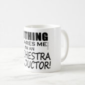 Nichts stört mich Orchesterdirigent Kaffeetasse (VorderseiteRechts)