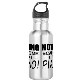 Nichts stört mich Piano Edelstahlflasche
