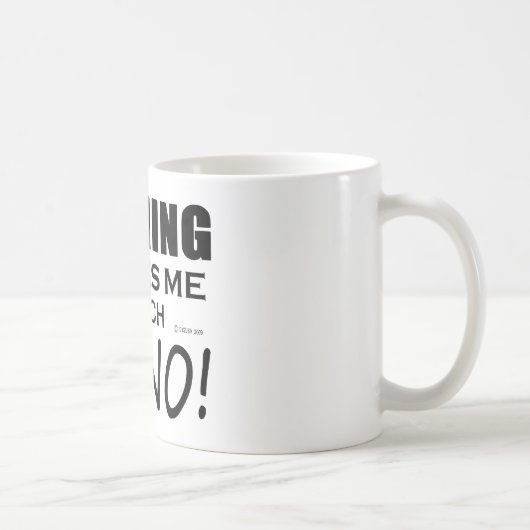 Nichts stört mich Piano Kaffeetasse (Rechts)