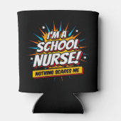 Nichts stört mich Schulkrankenwertschätzung Dosenkühler (Rückseite)