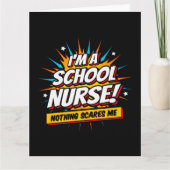 Nichts stört mich Schulkrankenwertschätzung Karte (Vorderseite)