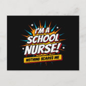 Nichts stört mich Schulkrankenwertschätzung Postkarte (Vorderseite)