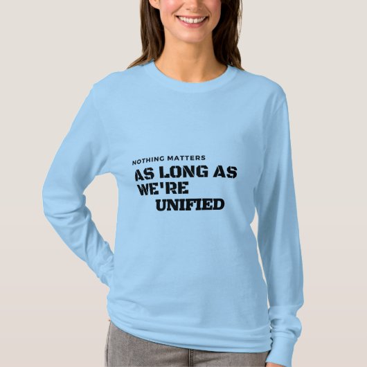 NICHTS T-Shirt (Vorderseite)