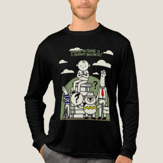Nichts tun ist ein ernstes Geschäft Lustiger Prokr Tri-Blend Shirt