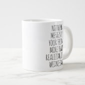 Nichts verdirbt deinen Freitag Jumbo-Tasse (Vorderseite Rechts)