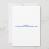 Nichts von Daisies Dankeskarte (Rückseite)