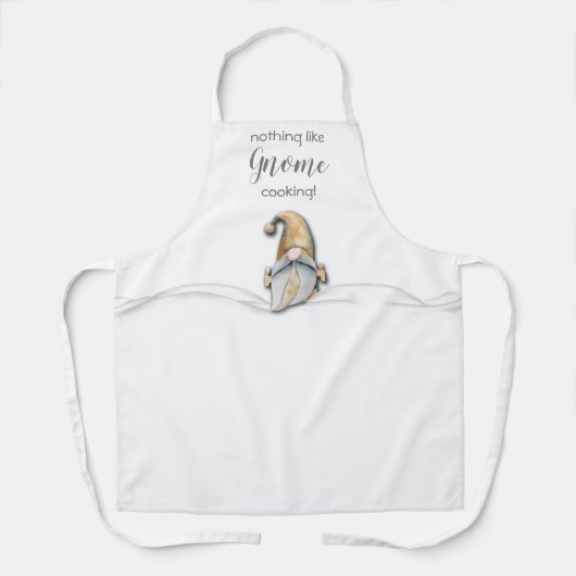 Nichts wie Gnome Kochen Schürze (Vorderseite)