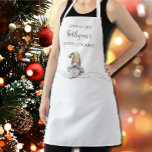Nichts wie Gnome Personalisiert kochen Schürze<br><div class="desc">Benutzerdefinierte Schürze mit einem Daumen-Up-Gnome und personalisieren Sie die Worte "nichts wie Gnome Kochen". Eine tolle Weihnachtsgeschenkidee oder kreieren Sie selbst.</div>