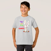 Nichts wie zu viel Süßes - Osterhasen T-Shirt (Vorne ganz)