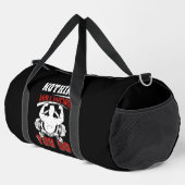 Nichts wird funktionieren, wenn du es nicht tust duffle bag (Rechte Ecke)